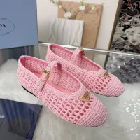 $122.00 USD Prada Flat Shoes For Women #1441821