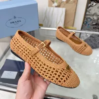 $122.00 USD Prada Flat Shoes For Women #1441822