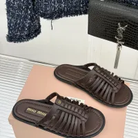 $102.00 USD MIU MIU Slippers For Women #1441845