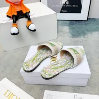 $76.00 USD Christian Dior Slippers For Women #1441849