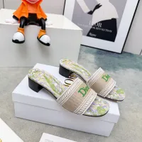 $82.00 USD Christian Dior Slippers For Women #1441852