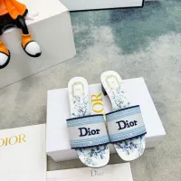 $82.00 USD Christian Dior Slippers For Women #1441853