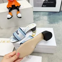 $82.00 USD Christian Dior Slippers For Women #1441853