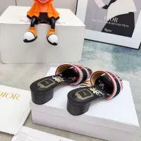 $82.00 USD Christian Dior Slippers For Women #1441855