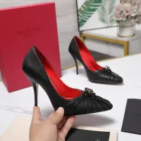 $112.00 USD Valentino High-Heeled Shoes For Women #1441860