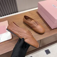 $96.00 USD MIU MIU Flat Shoes For Women #1441883