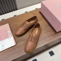 $96.00 USD MIU MIU Flat Shoes For Women #1441883