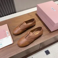 $96.00 USD MIU MIU Flat Shoes For Women #1441883