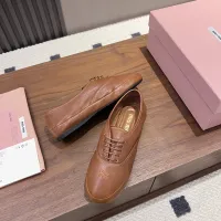 $96.00 USD MIU MIU Flat Shoes For Women #1441883
