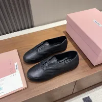 $96.00 USD MIU MIU Flat Shoes For Women #1441885