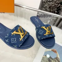 $64.00 USD Louis Vuitton Slippers For Women #1441903