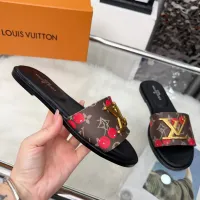 $64.00 USD Louis Vuitton Slippers For Women #1441906