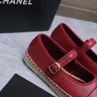 $98.00 USD Chanel Flat Shoes For Women #1441941