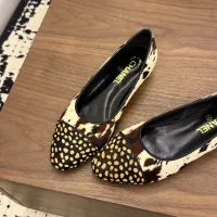 $108.00 USD Chanel Flat Shoes For Women #1441966