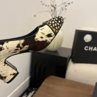$108.00 USD Chanel High-Heeled Shoes For Women #1441967
