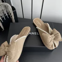 $80.00 USD Chanel Slippers For Women #1442008