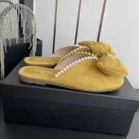 $80.00 USD Chanel Slippers For Women #1442010