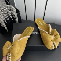 $80.00 USD Chanel Slippers For Women #1442010