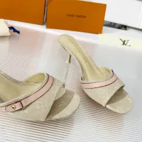 $102.00 USD Louis Vuitton Slippers For Women #1442017