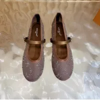 $102.00 USD Louis Vuitton Flat Shoes For Women #1442047