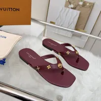 $85.00 USD Louis Vuitton Slippers For Women #1442059