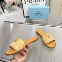 $92.00 USD Prada Slippers For Women #1442062