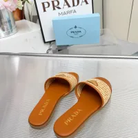 $92.00 USD Prada Slippers For Women #1442063
