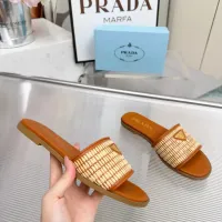 $92.00 USD Prada Slippers For Women #1442063