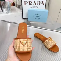 $92.00 USD Prada Slippers For Women #1442063