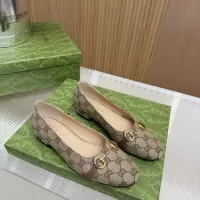 $92.00 USD Gucci Flat Shoes For Women #1442084