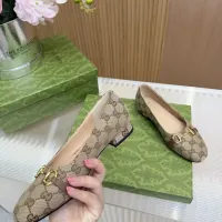 $92.00 USD Gucci Flat Shoes For Women #1442084