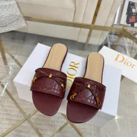 $82.00 USD Christian Dior Slippers For Women #1442135