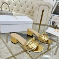 $88.00 USD Christian Dior Slippers For Women #1442138