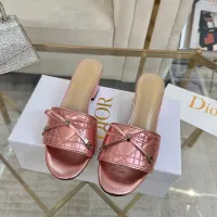 $88.00 USD Christian Dior Slippers For Women #1442139