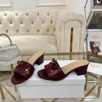 $88.00 USD Christian Dior Slippers For Women #1442140