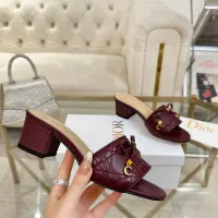 $88.00 USD Christian Dior Slippers For Women #1442140