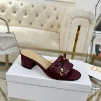 $88.00 USD Christian Dior Slippers For Women #1442140