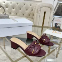 $88.00 USD Christian Dior Slippers For Women #1442140