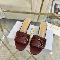 $88.00 USD Christian Dior Slippers For Women #1442140