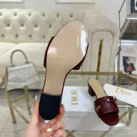 $88.00 USD Christian Dior Slippers For Women #1442140