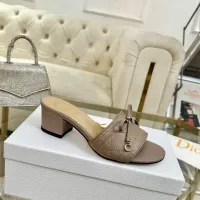 $88.00 USD Christian Dior Slippers For Women #1442141