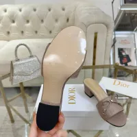 $88.00 USD Christian Dior Slippers For Women #1442141