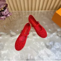 $105.00 USD Louis Vuitton Flat Shoes For Women #1442195