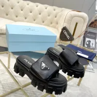 $85.00 USD Prada Slippers For Women #1442211