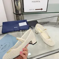 $98.00 USD Prada High-heeled Shoes For Women #1442224