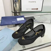 $98.00 USD Prada High-heeled Shoes For Women #1442225