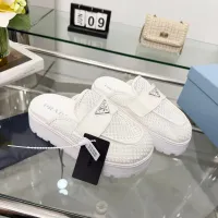 $85.00 USD Prada Slippers For Women #1442322