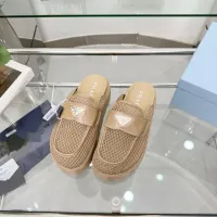 $85.00 USD Prada Slippers For Women #1442325