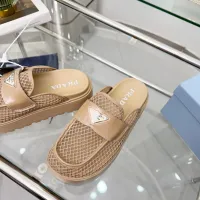 $85.00 USD Prada Slippers For Women #1442325