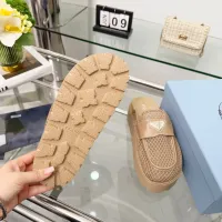 $85.00 USD Prada Slippers For Women #1442325